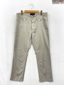 【ブリオーニ Brioni】SPPB0M ストレッチコットン ノータックパンツ MERIBEL レギュラーFIT(メンズ)size36 薄いセージグリーン◎11HTB0096　【中古】