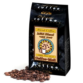 コーヒー豆 マイルドブレンド 小袋包装100gパック × 2袋（200g）ブラジル コロンビア サントス No.2 エクセルソ ブレンドコーヒー ブレンド シーシーエスコーヒー／コーヒーメール