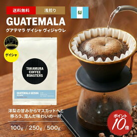 ● 送料無料 最高級 コーヒー豆 スペシャルティコーヒー 浅煎り グァテマラ グアテマラ ゲイシャ ヴィジャウレ COE #7th GUATEMALA COE Geisha Villaure 100g / 250g / 500g 豆のまま 3種から選べる カップオブエクセレンス コーヒー 珈琲 スペシャリティコーヒー [C] TCR