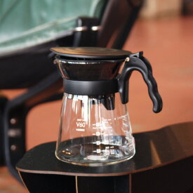 ハリオ（HARIO）　V60ドリップイン（VDI-02B）　700ml 耐熱ガラス製（コーヒードリッパー）(コーヒーメーカー）