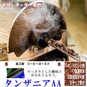 コーヒー豆 送料無料 お試し1000円 生豆156g タンザニアAA (焙煎により浅煎り10%深入り20%前後減少します。)1 家カフェ で 美味しい おいしい スペシャリティー コーヒー 2 焼き立て 香り の