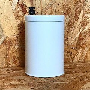 コーヒー豆専用保存缶コーヒーキャニスター(200g用)無地
