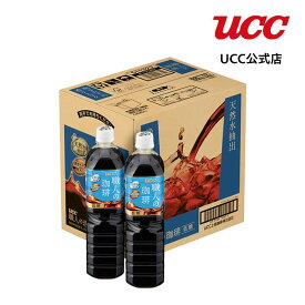 UCC 職人の珈琲 低糖 ペットボトル 900ml×12本