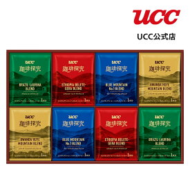 UCC 珈琲探究 ワンドリップコーヒーギフト 32杯分（SOD-50）包装済み お歳暮