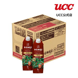 【ケース】UCC 上島珈琲店 アイスコーヒー 微糖 1000ml×12本