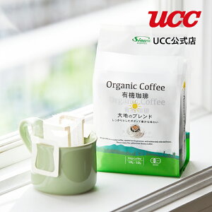 UCC 進和珈琲 オーガニックドリップコーヒー 大地のブレンド ワンドリップコーヒー 10g×10杯分