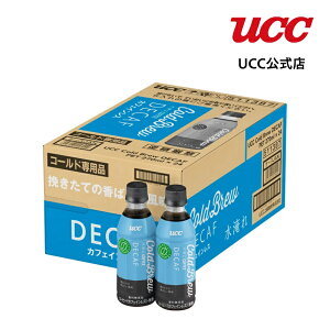 yP[XzUCC Cold Brew DECAF PET270ml×24{