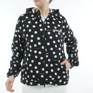 【月間MVP受賞】パーリーゲイツ レディース フーディ フルジップ ブルゾン ドット柄 ゴルフウエア PEARLY GATES 2025秋冬【送料無料】