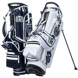 【月間MVP受賞】 パーリーゲイツ キャディバッグ ワッペン スタンドバッグ キャディーバック 9型 46インチ ユニセックス メンズ レディース 2021春夏 PEARLY GATES