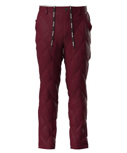 【月間MVP受賞】PING メンズ ストレッチ キルティング 撥水 タフタ テーパードパンツ PING APPAREL ゴルフウエア ピン 2025秋冬【送料無料】