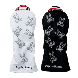 【月間MVP受賞】サイコバニー ドライバー用 ヘッドカバー DR #1W ゴルフ ユニセックス メンズ レディース Psycho Bunny 2024春夏【送料無料】