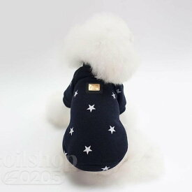 送料無料 犬 かわいい 犬服 ブランド 小型犬 星柄あったかフリース 暖かい 愛犬 ドッグウエア ペット服 ペット用品 お散歩 お出かけ 防寒 防寒着 犬服 秋冬 服