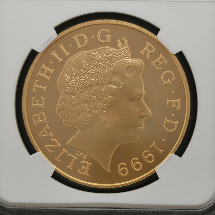 楽天市場】G.Britain イギリス 5ポンド 金貨 1999年 『ダイアナ妃追悼 