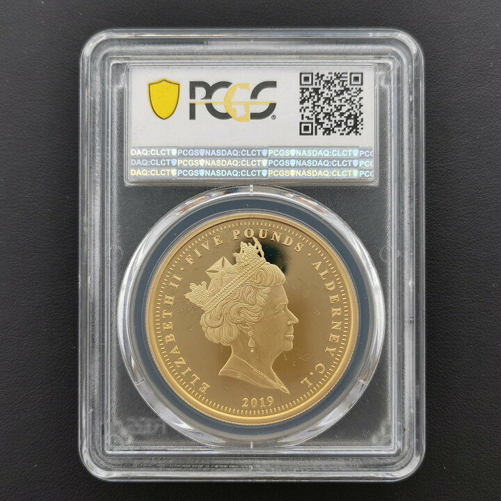 楽天市場】Alderney オルダニー島 5ポンド 金貨 2019年 『ウナと 