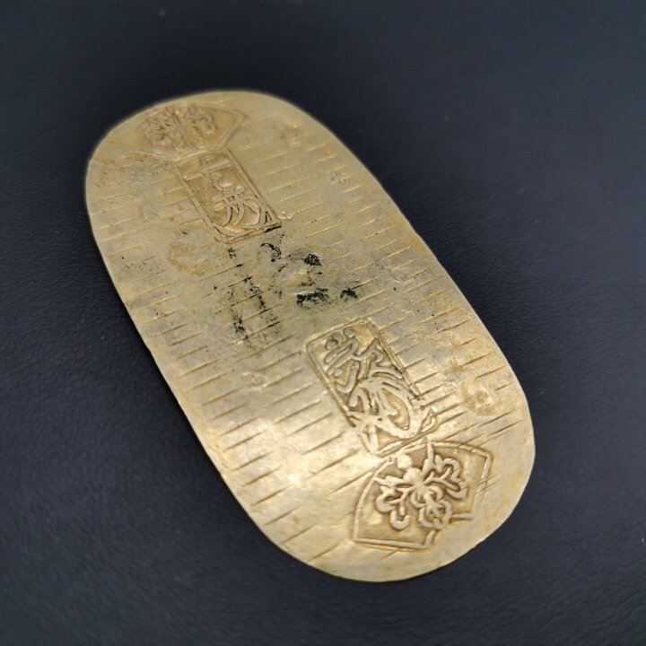 楽天市場】（古12）日本 元文小判金（真文小判）背 筒井 鑑定済 日本 