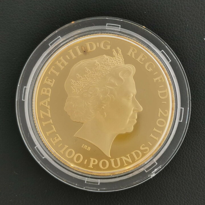 楽天市場】G.Britain イギリス 100ポンド 金貨 2011年 ロンドン 