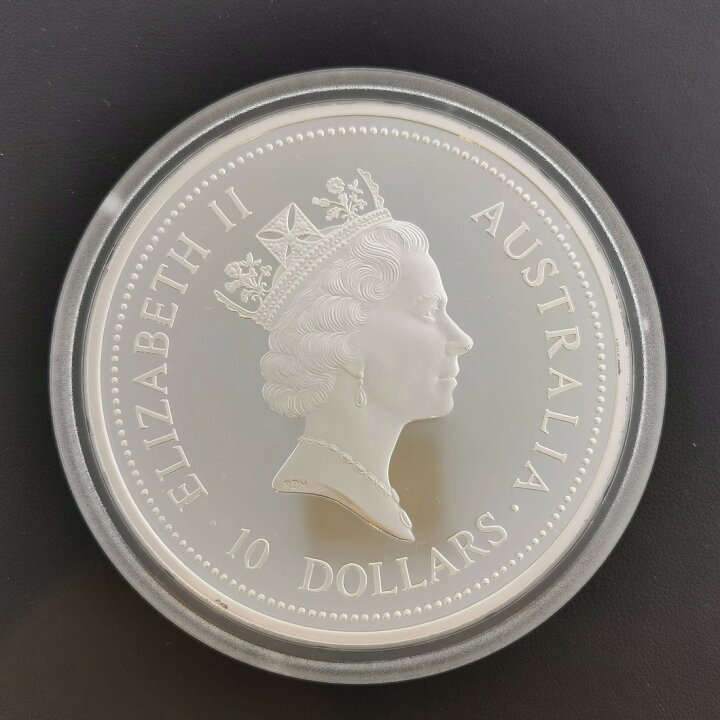 楽天市場】オーストラリア 10ドル銀貨 1996年 10オンス プルーフ 銀貨 