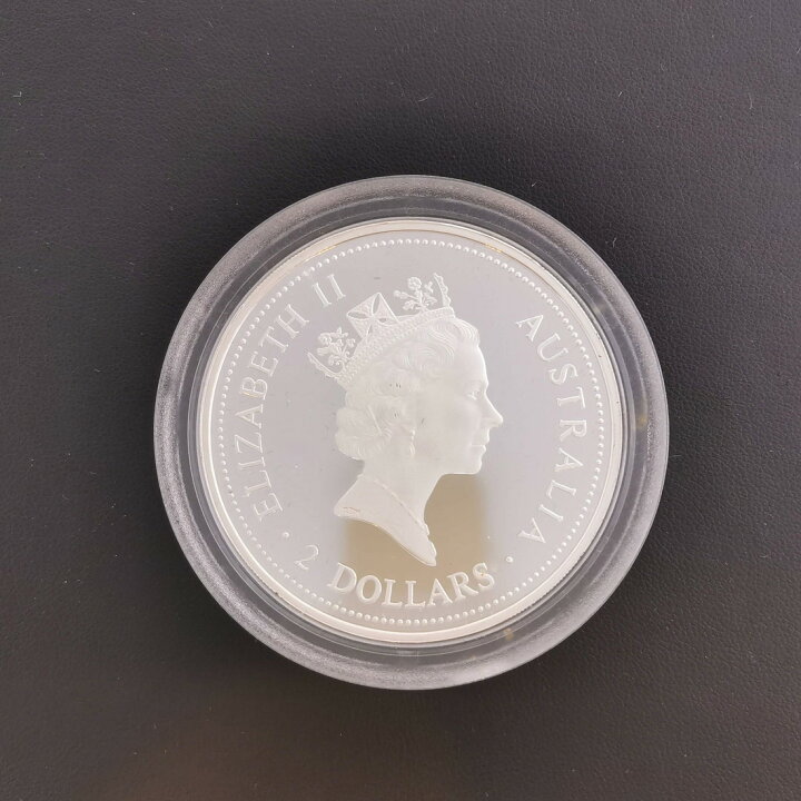 楽天市場】オーストラリア 2ドル銀貨 1996年 2オンス プルーフ 銀貨 