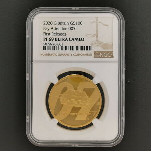 G.BRITAIN CMX 100|h 2020 Xu NGC PF 69 ULTRA CAMEO WF[Y{h 007 2