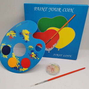 COOK ISLANDS �N�b�N���� 5�h�� ��� 2014 Paint Your Coin�wFirst Love�x