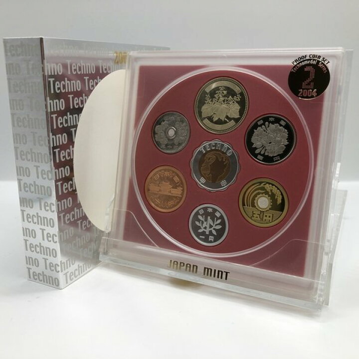 楽天市場】テクノメダルシリーズ 2 プルーフ貨幣セット 2004（平成16年 