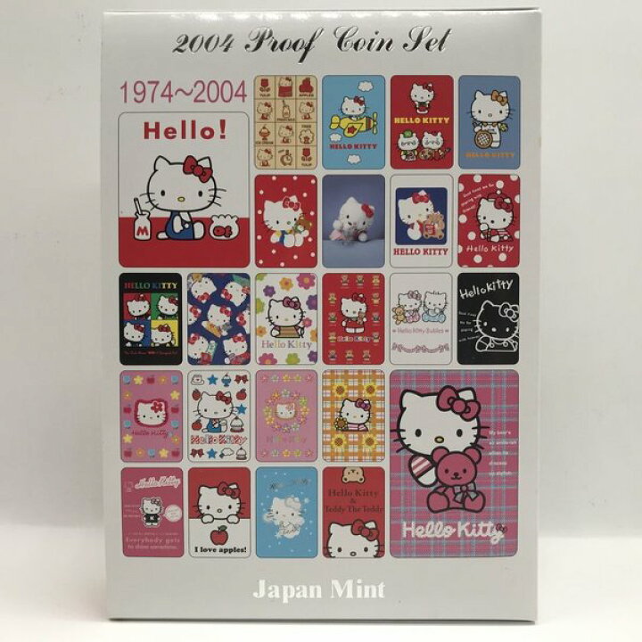 楽天市場】ハローキティ 誕生30周年 2004 プルーフ貨幣セット（平成16 
