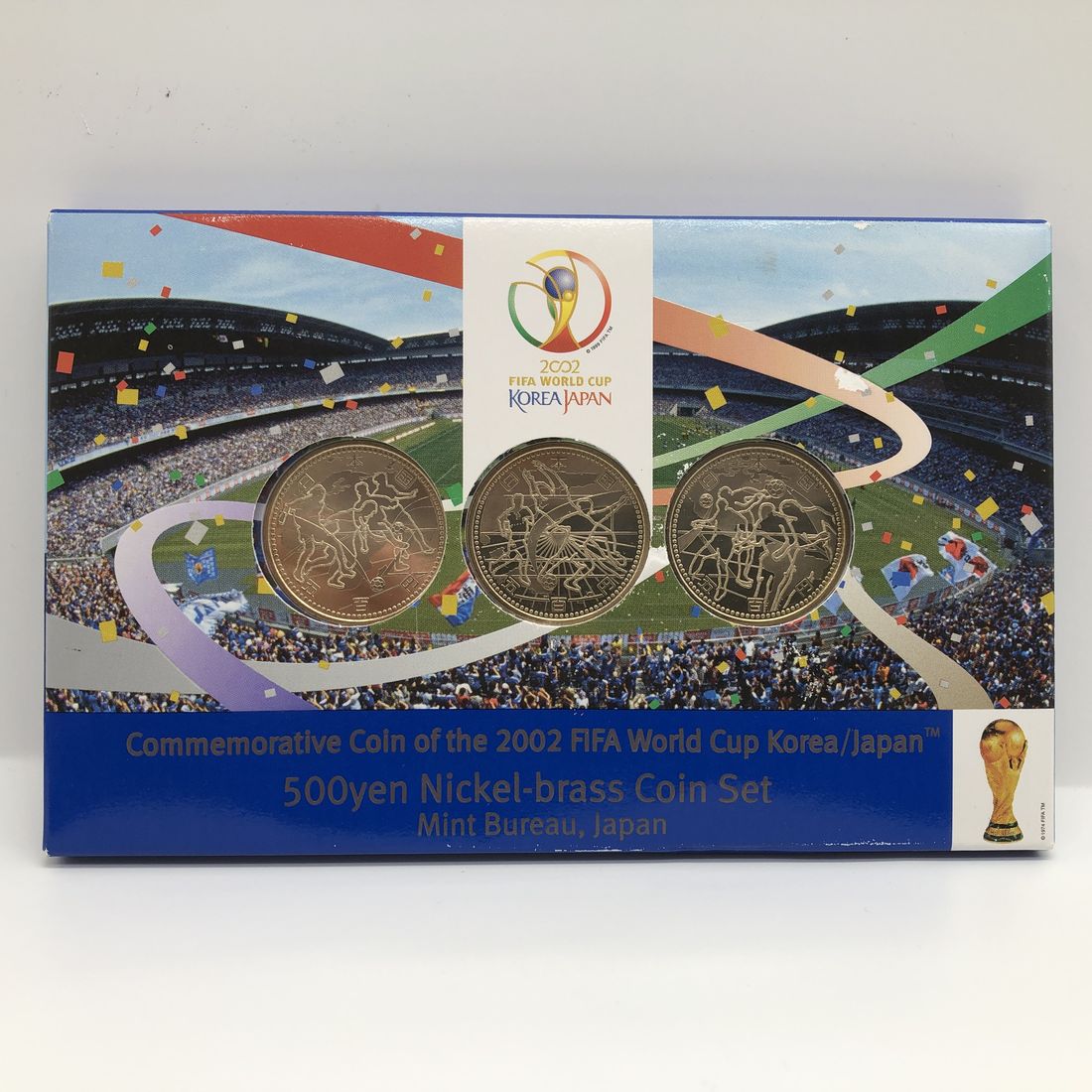 【楽天市場】2002年 FIFAワールドカップ 500円 ニッケル黄銅貨幣