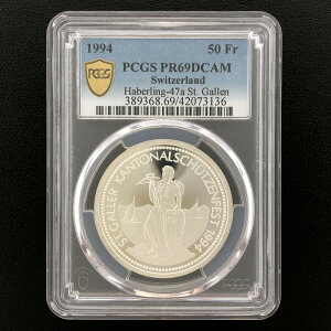 SWITZERLAND XCX 50t݁wUNgEKx1994 Xu PCGS PR 69 DCAM ˌ