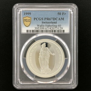 SWITZERLAND XCX 50t݁wVIx1999 Xu PCGS PR 67 DCAM ˌ