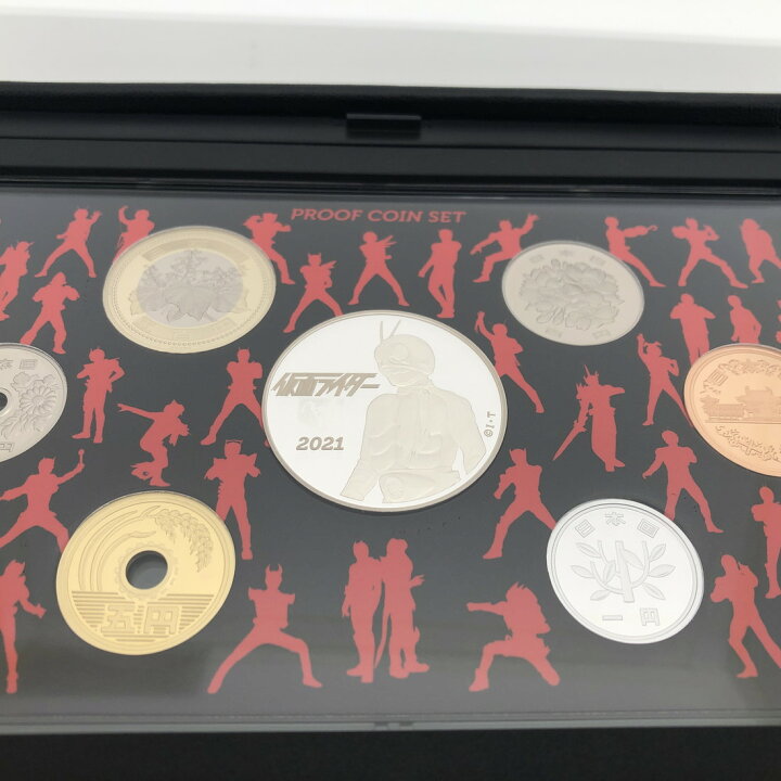 楽天市場】仮面ライダー 生誕50周年 2021 プルーフ貨幣セット（令和3年 