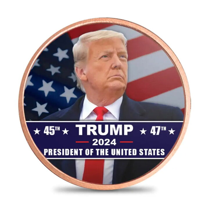 楽天市場】☆即納追跡可☆ アメリカ 2024 ドナルド・J・トランプ 第45 