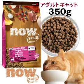 【店舗受取り可能】ナウフレッシュ 猫 キャットフード ドライ アダルトキャット グレインフリー (350g) NOW Fresh adulte cat grain-free