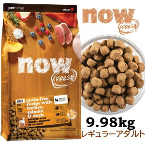 y X܎\z iEtbV   hbOt[h hC A_g OCt[(9.98kg) NOW Fresh adulte grain-free M[