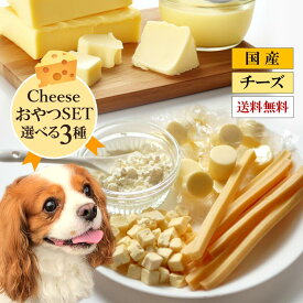 犬 おやつ チーズ 国産 おやつ 小型犬 選べるチーズ素材のおやつ3個セット お試し 犬用 無添加 ペット シニア 子犬 老犬 中型犬 大型犬 CoKo犬と猫のご飯やさん