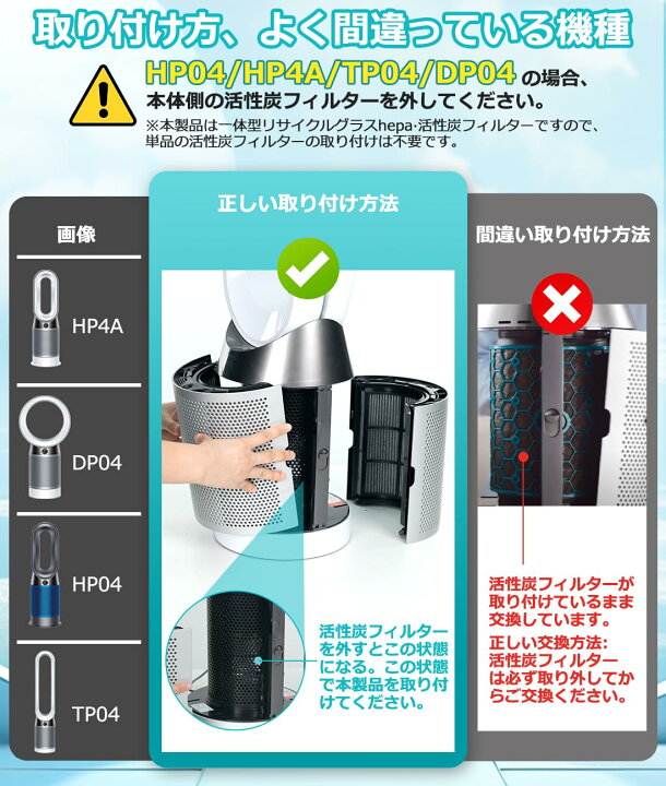 楽天市場】新発売☆もれなくP10倍○ ダイソン(dyson)互換 PH04 空気 