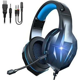 ゲーミングヘッド セット ヘッドホン ps4 マイク付き ゲーミングヘッドホン 高音質 ヘッドセット ゲーム用 PC ヘッドホン マイク 会話 ヘッドフォン switch ボイチャ パソコン Skype 有線