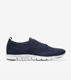 コールハーン Colehaan アウトレット ウィメンズ アウトレット シューズ オックスフォード ゼログランド スティッチライト オックスフォード womens W06730 マリンブルー ニット