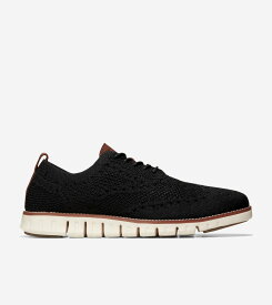 【スーパーSALE最大46倍】コールハーン Colehaan メンズ コレクション スティッチライト ゼログランド スティッチライト オックスフォード mens C24948 ブラック/アイボリー