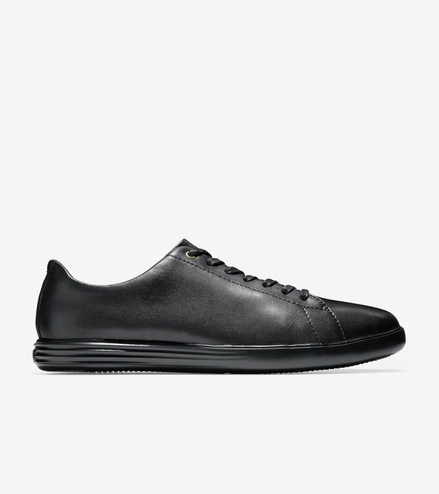 楽天市場 ワンダフルデーp10倍 コールハーン Colehaan アウトレット メンズ アウトレット シューズ スニーカー グランド クロスコート Ii Mens C ブラック レザー ブラック コールハーン 楽天市場店