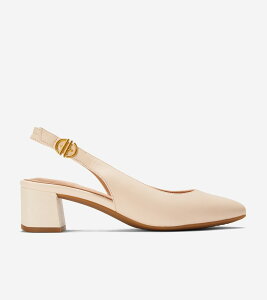 コールハーン Colehaan レディース ウィメンズ ザ ゴートゥー スリングバック パンプ 45mm womens W27716 CH ブリーチ タン レザー