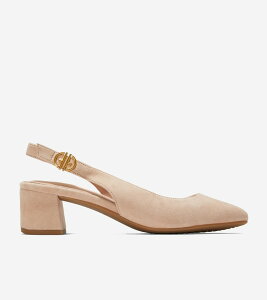 コールハーン Colehaan レディース ウィメンズ ザ ゴートゥー スリングバック パンプ 45mm womens W28843 ブラッシュ スエード