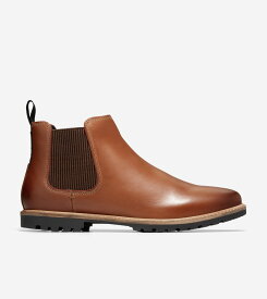 コールハーン Colehaan アウトレット メンズ アウトレット シューズ ブーツ & チャッカ ミッドランド ラグ チェルシーブーツ mens C37590 CHブリティッシュタン/ブラックウォーターレジスタント