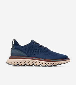 【マラソン最大46倍】コールハーン Colehaan 5.ゼログランド スティッチライト ウィングチップ オックスフォード mens C38524 ネイビーブレザー/CHオート