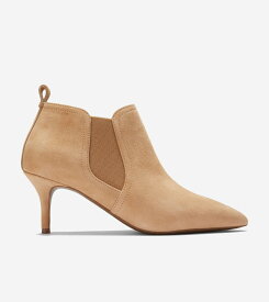 コールハーン Colehaan アウトレット ウィメンズ アウトレット シューズ ブーツ & ブーティー ニーリー シューティー 65MM womens. W31766 CH ブラッシュ タン スエード