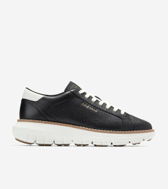 コールハーン Colehaan ウイメンズ シューズ スニーカー ゼログランド レクサンナ レザー スニーカー womens W35138 ブラック / ホワイト ウォータープルーフ