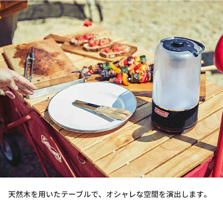 楽天市場】【公式】 コールマン アウトドアワゴン ウッドロール 