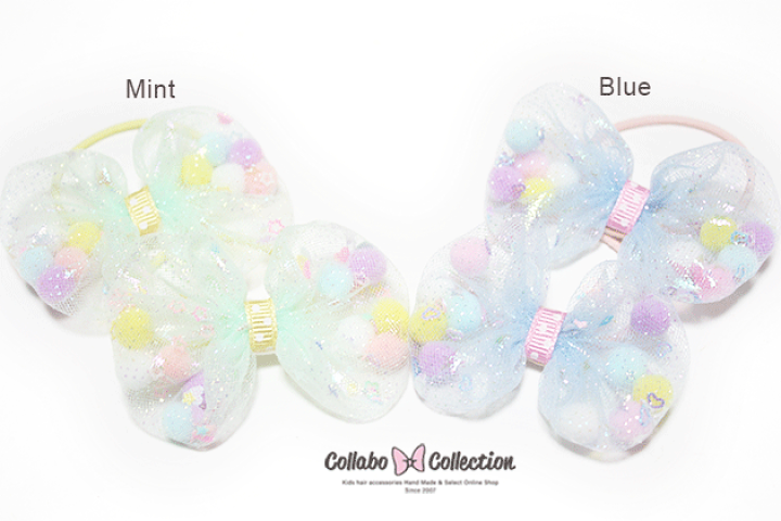楽天市場】☆ゴムが変わりますNEW○color○【2本入り】星柄オーロラ