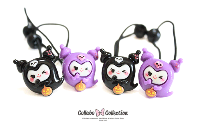 ♥♡*パープル系*ハロウィンパーツ飾りセット**♡♥ 楽天市場】【long2本入り】デビルスーツBIGおばけデザインヘアゴム