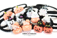 今年もやって来ました!!398円★◎12本入り合計6セット◎ハロウィンパーティminiminiパーツセットヘアアク…