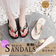 一部即納 ビーチサンダル 海 プール 厚底 レディース 人気 おしゃれ かわいい 美脚 ハイソール タウン 旅…